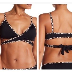 Laundry wrap bikini top